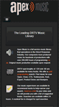 Mobile Screenshot of apexmusic.com